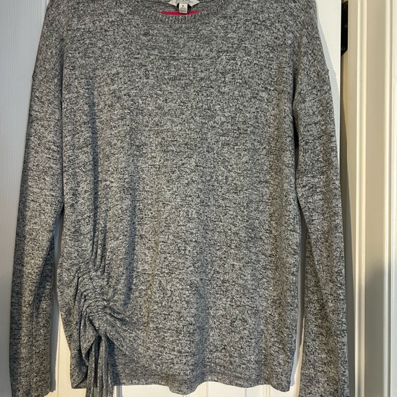 Lucky Brand Sweaters - Lucky Brand Heather Gray Women's Sweater with Side Tie